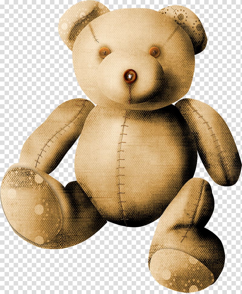 Teddy bear Toy Doll, Bear doll transparent background PNG clipart