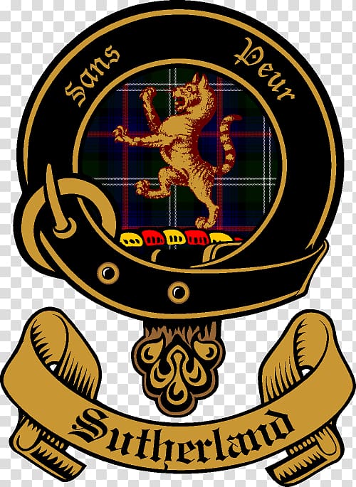 Clan Sutherland Scottish crest badge Scottish clan Clan MacLeod, logo badge tattoo transparent background PNG clipart