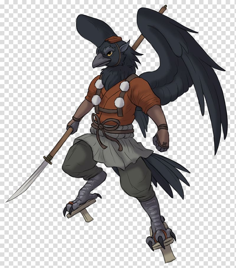 RPG Maker MV Role-playing game Tengu Indie game, Kenku transparent background PNG clipart