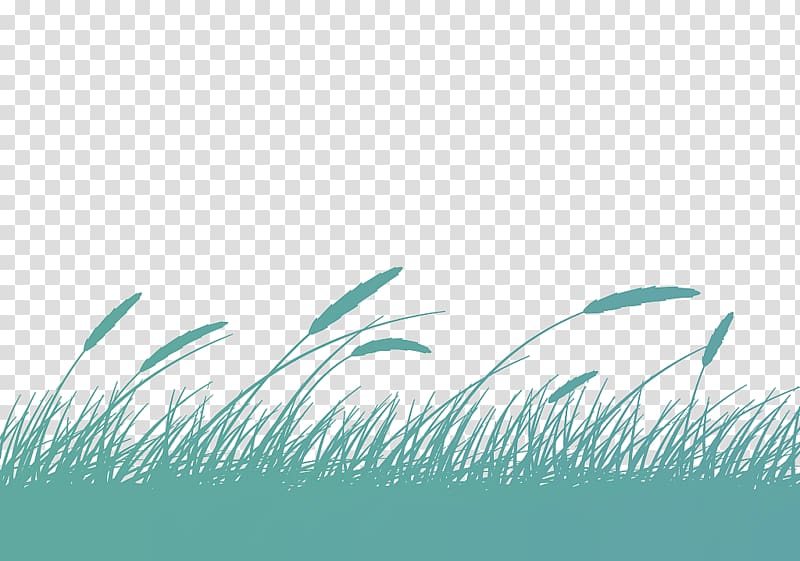 Drawing Cartoon Illustration, illustrations, fresh breeze blowing wheat transparent background PNG clipart