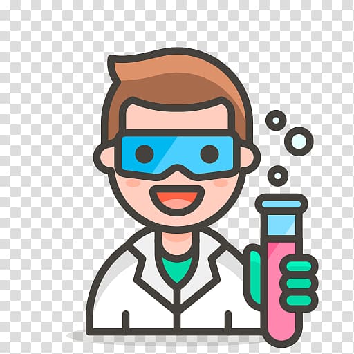Scientist Computer Icons Science , man emoji transparent background PNG clipart