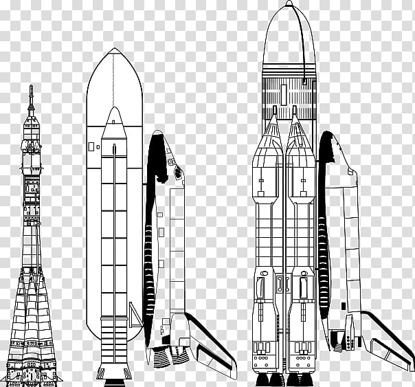 Soviet space program Space Shuttle program Buran programme Energia, Rocket transparent background PNG clipart