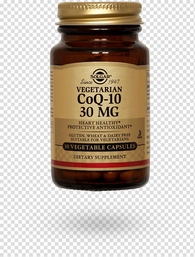 Solgar Megasorb CoQ-10 Softgels Coenzyme Q10 Solgar Inc., beta blockers pills transparent background PNG clipart
