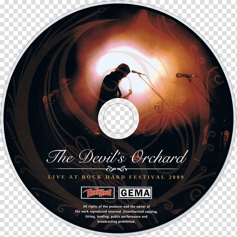 Opeth Compact disc The Devil\'s Orchard: Live at Rock Hard Festival 2009 In Live Concert at the Royal Albert Hall, Rock Festival transparent background PNG clipart
