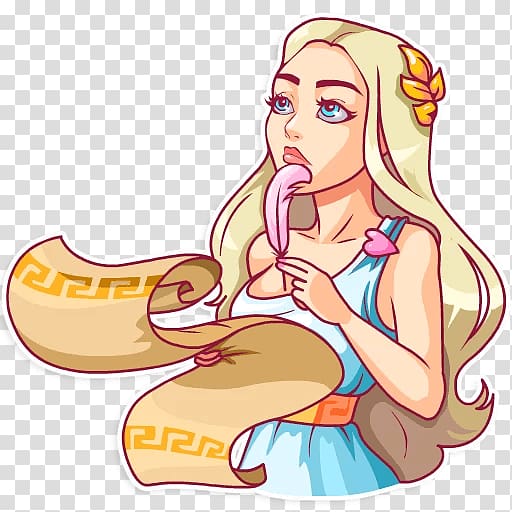 Sticker Telegram Aphrodite VK , aphrodite transparent background PNG clipart