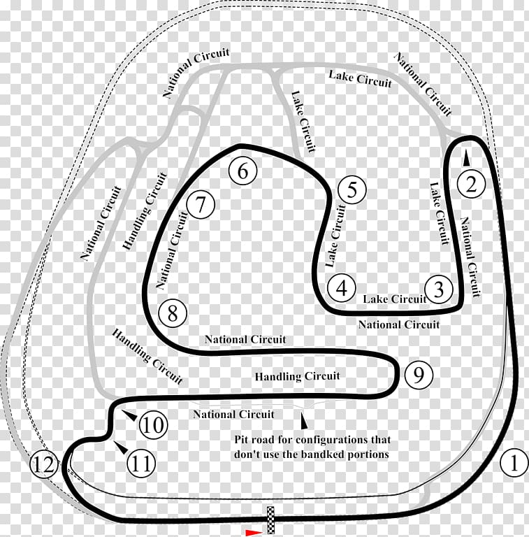 Rockingham Motor Speedway Rockingham Speedway Silverstone Circuit Car, rope course track transparent background PNG clipart