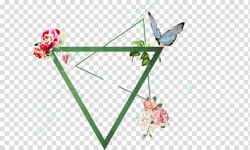 Illustration, Butterfly frame material transparent background PNG clipart
