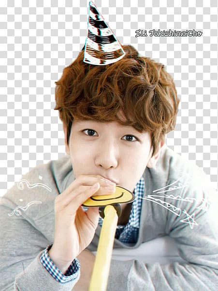 Baekhyun EXO-K Birthday Exo-CBX, Group of people using mobile transparent background PNG clipart
