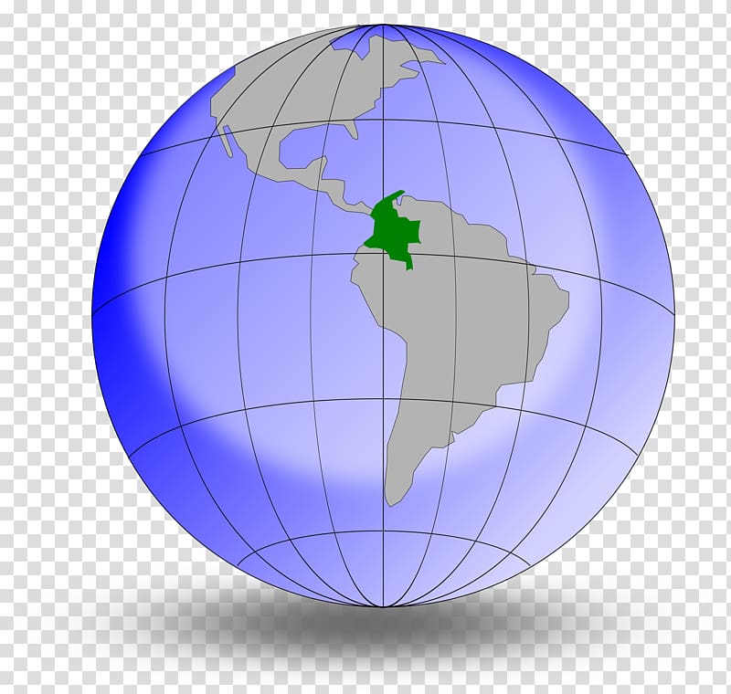 Globe Flag of Colombia Map Earth , globe transparent background PNG clipart
