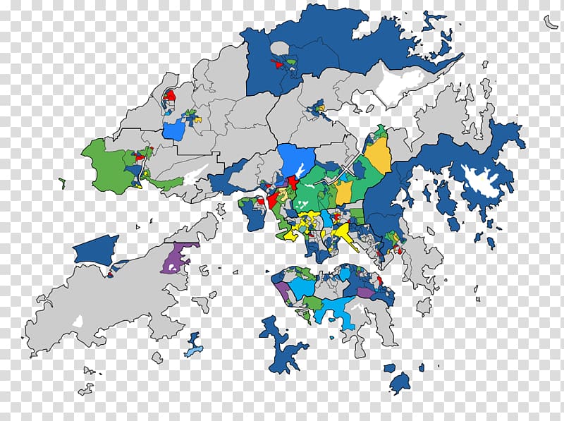 Hong Kong local elections, 2015 Art Map, map transparent background PNG clipart