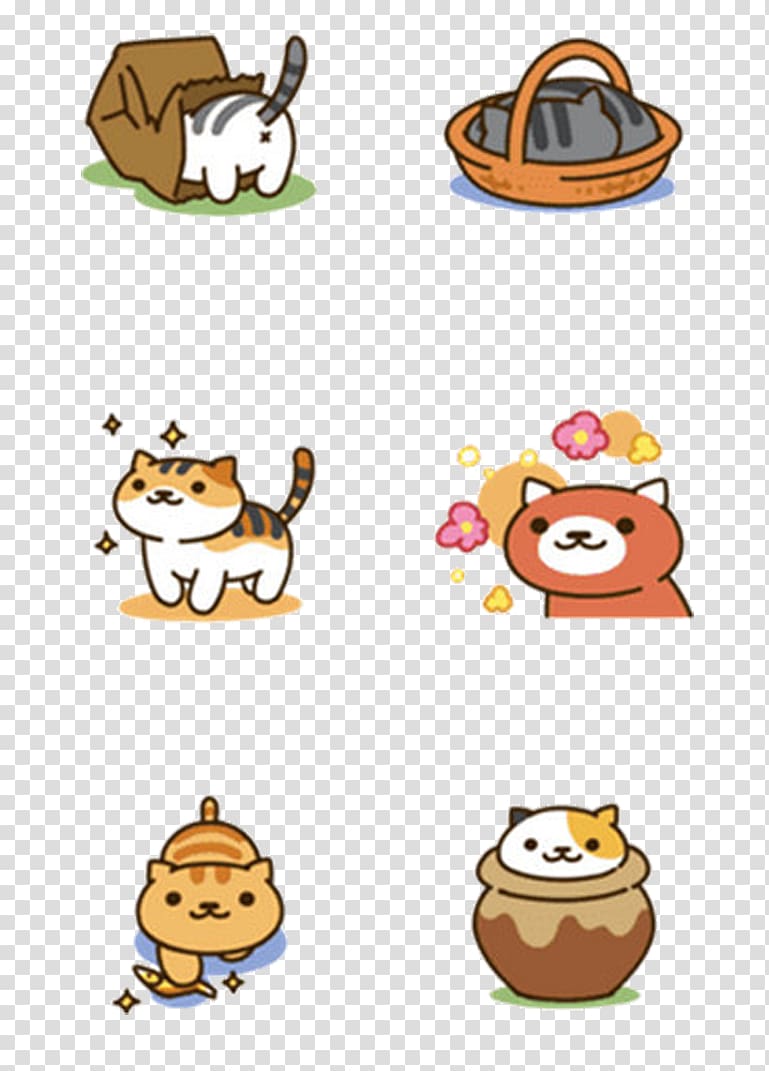 Cat Sticker LINE Pusheen Game, Cartoon cat transparent background PNG clipart