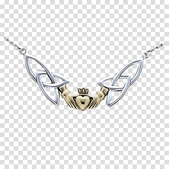 Jewellery Clothing Accessories Necklace Claddagh ring Silver, extravagance transparent background PNG clipart