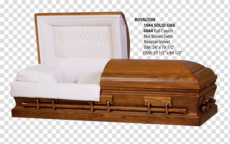 Burial vault Urn Funeral home Coffin Wood, oak transparent background PNG clipart