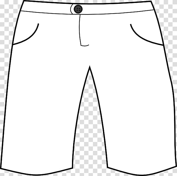 T-shirt Shorts Pants White , Shorts transparent background PNG clipart