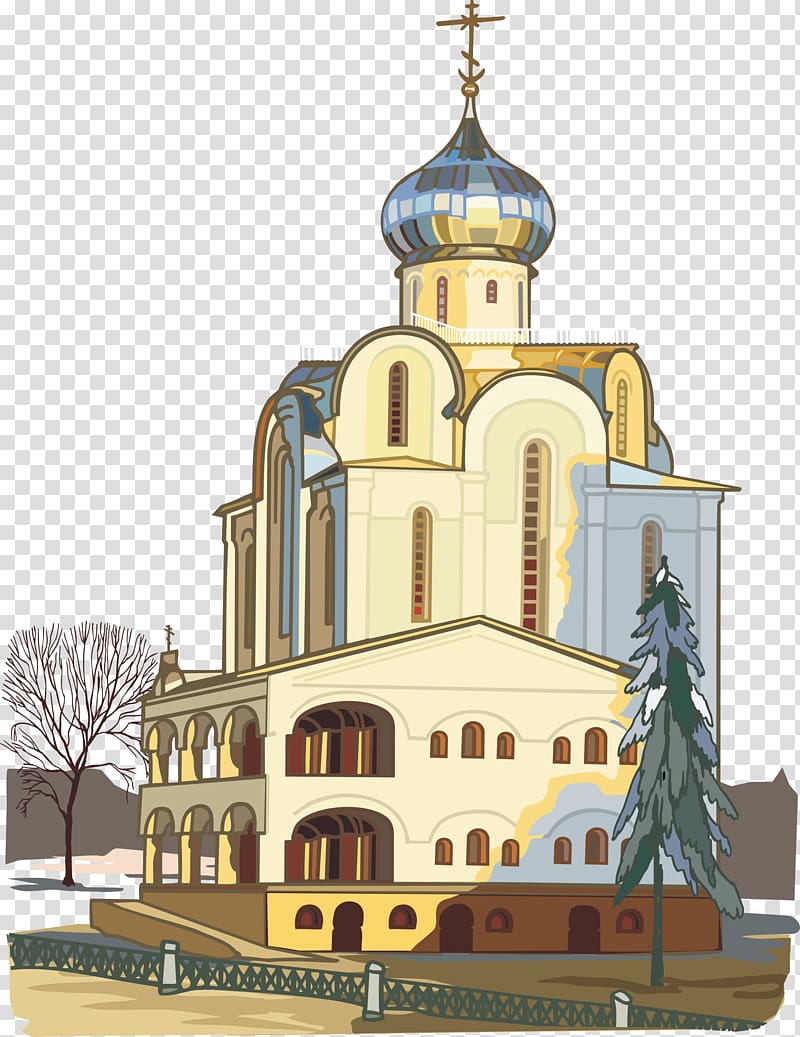 Saint Basils Cathedral Temple Eastern Orthodox church architecture , castle transparent background PNG clipart