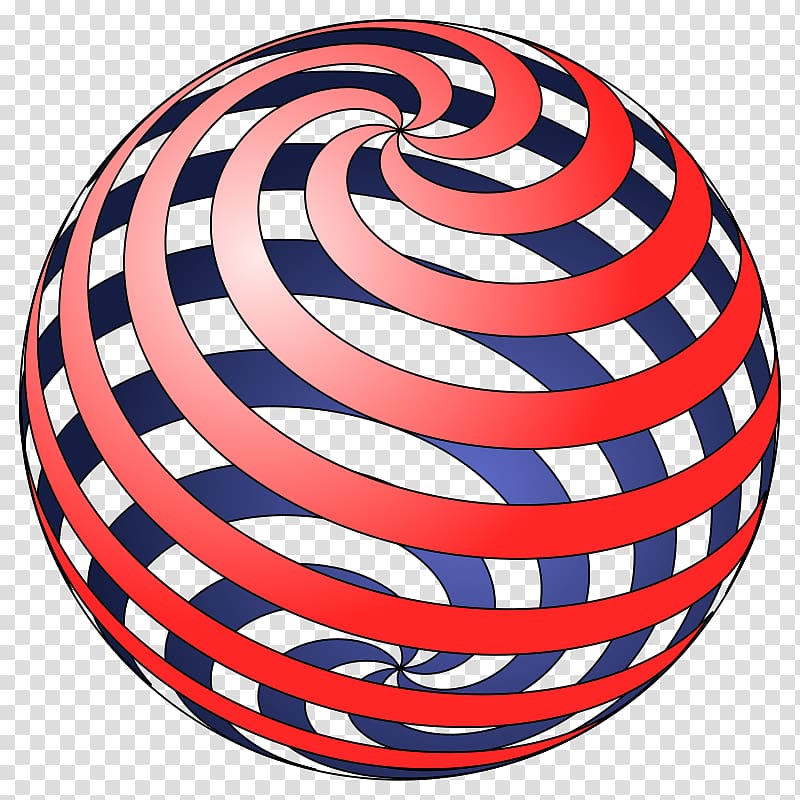 Spiral Sphere Ball , ball transparent background PNG clipart