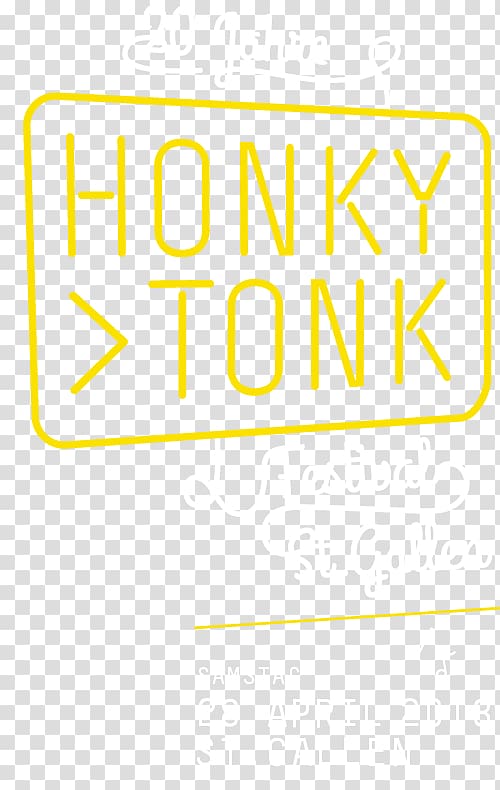 Brand Logo Line Font, Honky Tonk transparent background PNG clipart