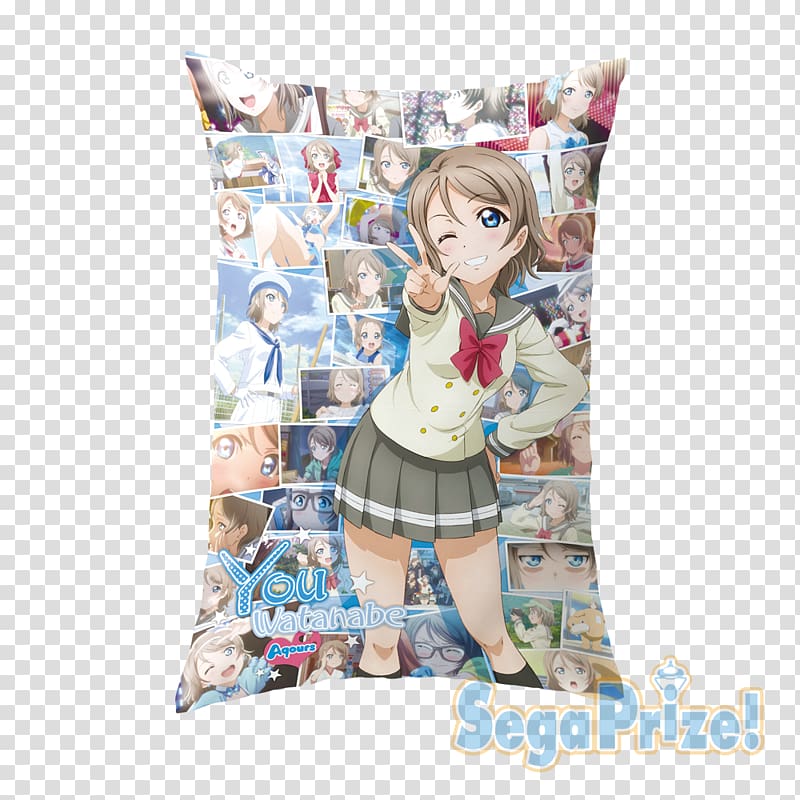 Cushion Love Live! Sunshine!! Anime Pillow Amazon.com, Anime transparent background PNG clipart