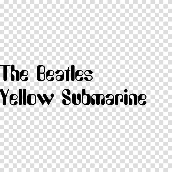 Logo The Beatles Art Industry , yellow submarine transparent background PNG clipart