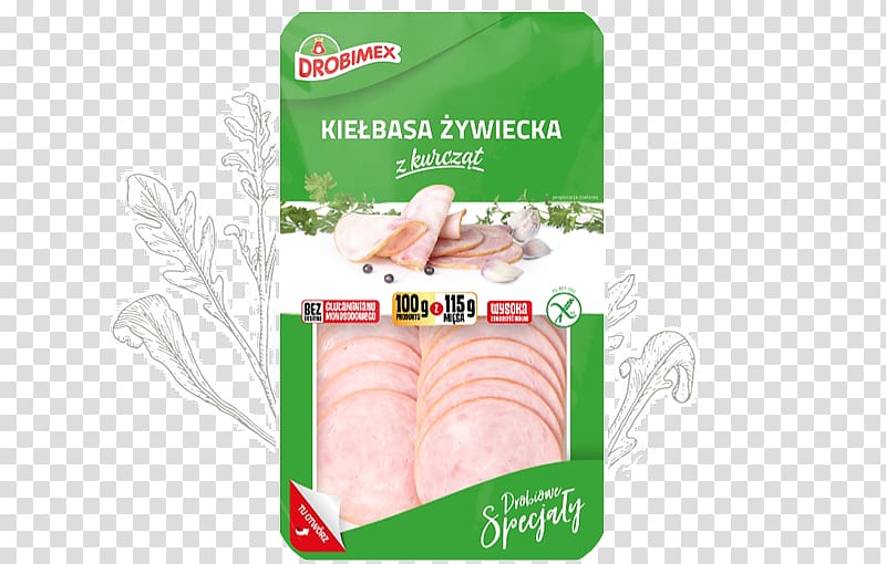 Product Lunch meat Sausage Mięso drobiowe Gluten-free diet, Yw transparent background PNG clipart