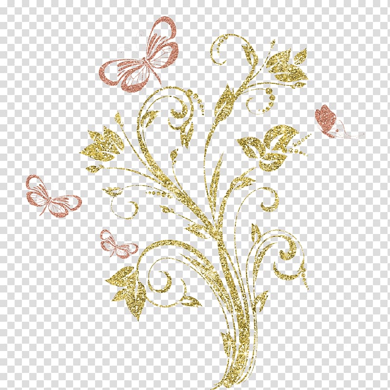 Flower Drawing , golden flower transparent background PNG clipart