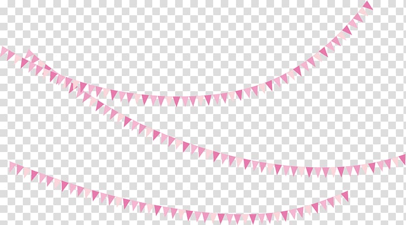 pink buntings illustration, Pink triangle Flag, Pink triangle Bunting transparent background PNG clipart