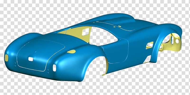 AC Cobra Car model 3D scanner, car transparent background PNG clipart