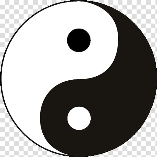 Yin and yang Symbol Taoism Taijitu Chinese philosophy, yin yang transparent background PNG clipart