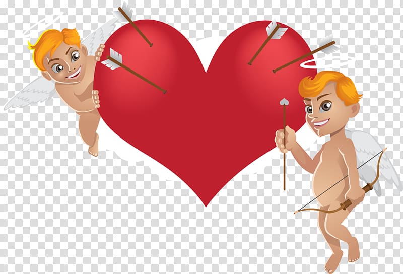 Arrow Cupid bow, Cupid and arrows transparent background PNG clipart