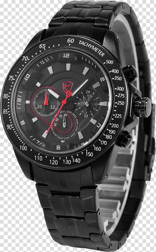 Watch strap Chronograph Clock, watch transparent background PNG clipart