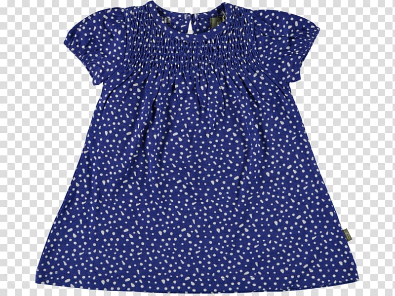 Polka dot Sleeve Blouse Dress Pattern, dress transparent background PNG clipart