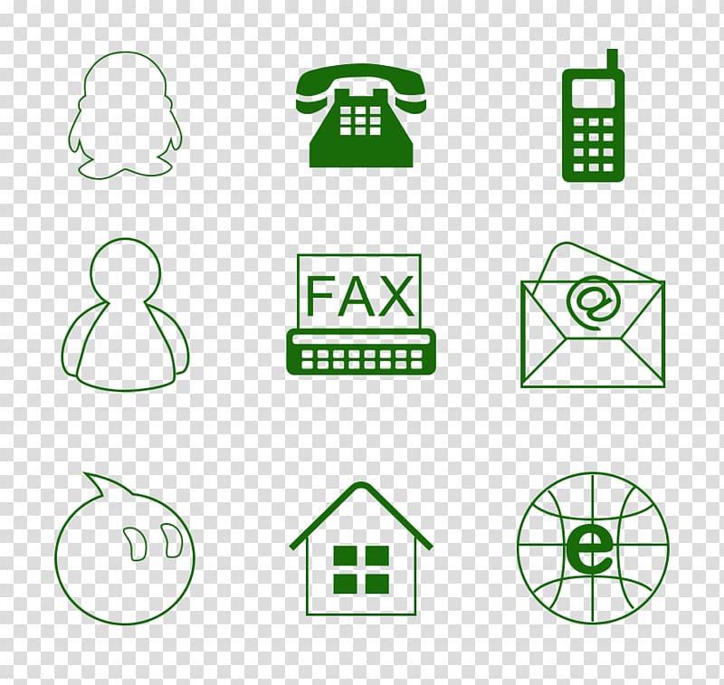 green communication illustration, Business card Icon design Icon, Business card icon transparent background PNG clipart
