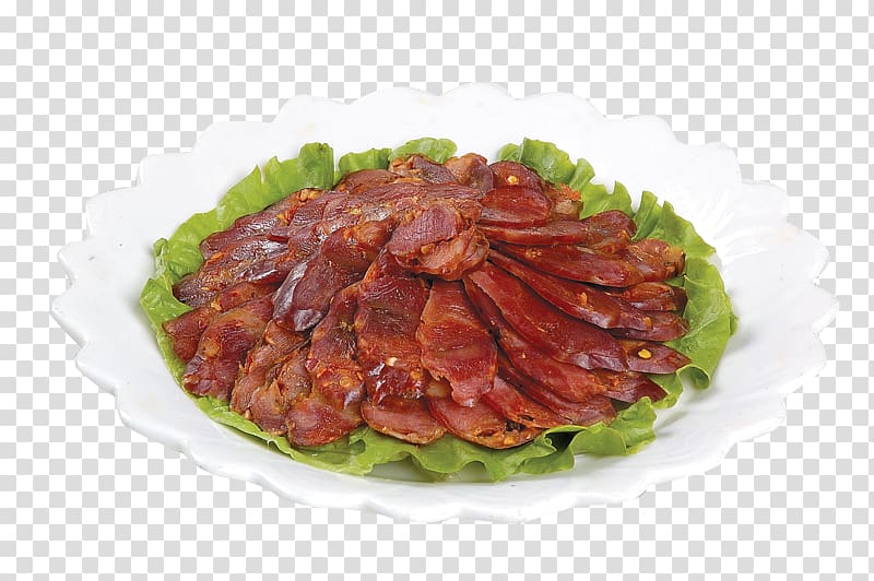 Sichuan cuisine Chinese sausage Red cooking Delicatessen, Sichuan creative homemade sausage transparent background PNG clipart