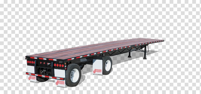 Semi-trailer truck Doonan® Specialized Trailer, LLC Flatbed truck, truck transparent background PNG clipart
