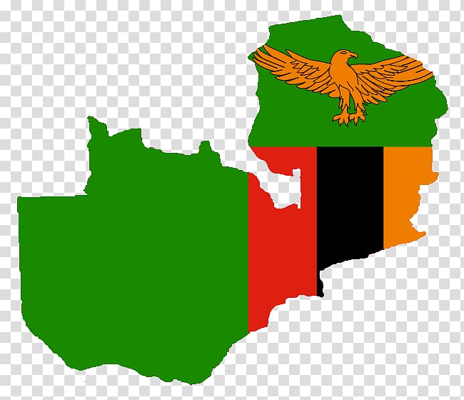 Flag of Zambia Map, map transparent background PNG clipart