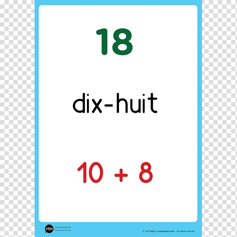 Cours préparatoire Cours élémentaire 1re année Grande section Number Counting, others transparent background PNG clipart