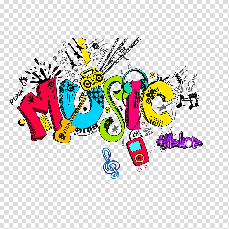 music artwork, Graffiti , Graffiti elements transparent background PNG clipart