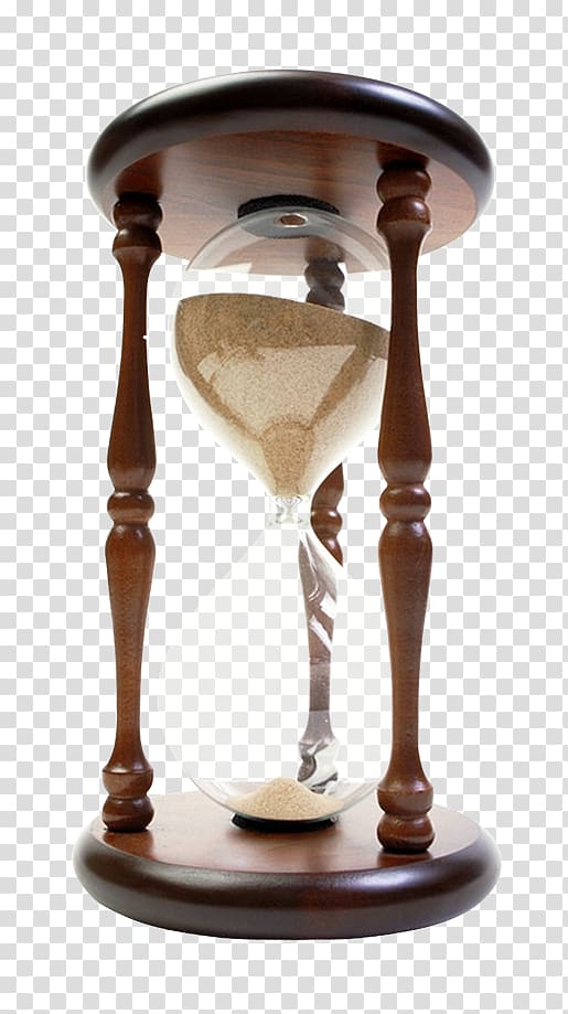 brown wood-frame hourglass, Hourglass Icon, Hourglass transparent background PNG clipart