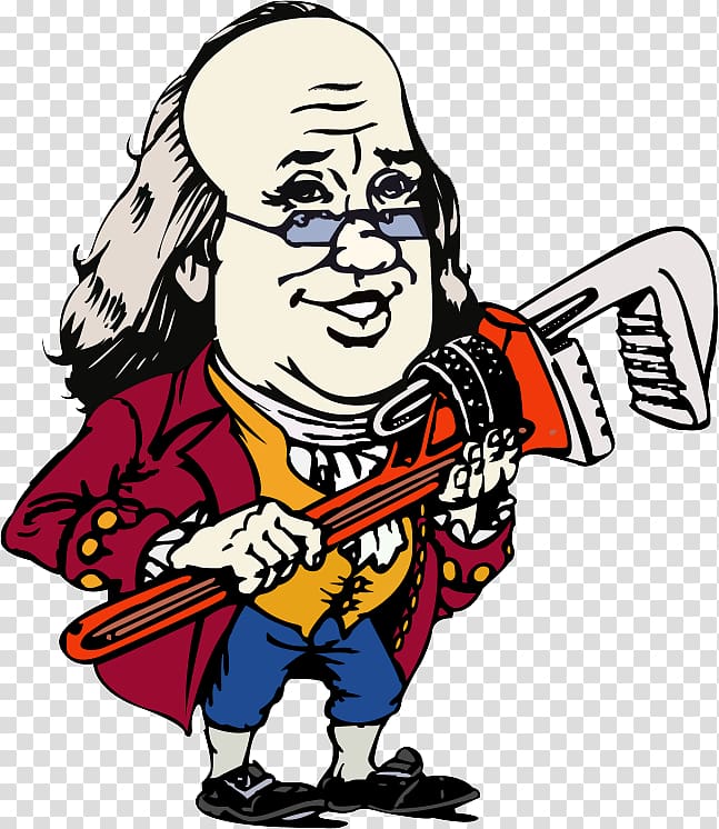 Benjamin Franklin Plumbing Tyler Benjamin Franklin Plumbing Cedar Rapids Plumber, Ben Franklin transparent background PNG clipart