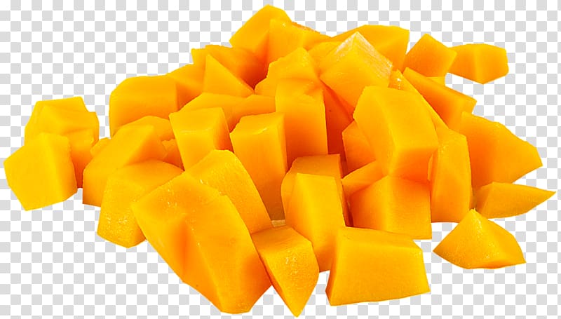 slice ripe mangos, Fruit Mango In Pieces transparent background PNG clipart
