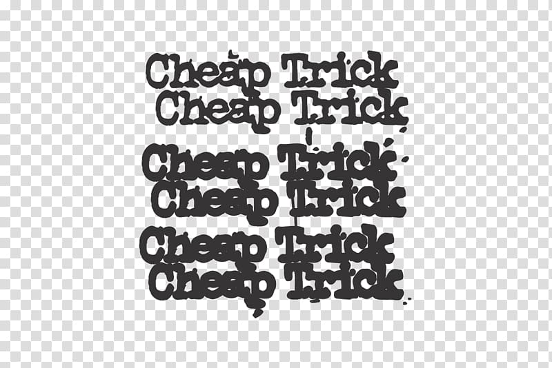 Cheap Trick Logo Musical ensemble, dope logo transparent background PNG clipart