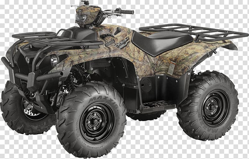 Yamaha Motor Company Kodiak All-terrain vehicle Motorcycle Fairbanks, grizzly transparent background PNG clipart