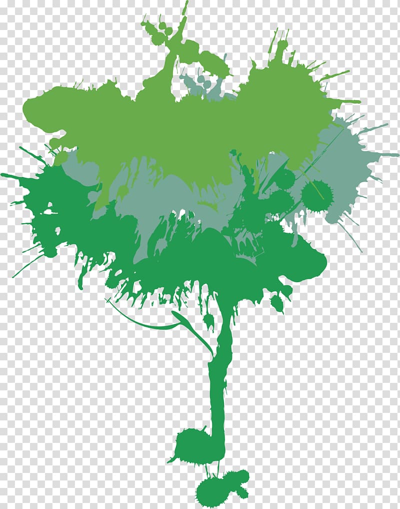 Tree, Ink jet tree transparent background PNG clipart