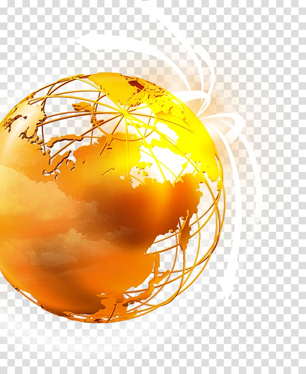 golden earth transparent background PNG clipart