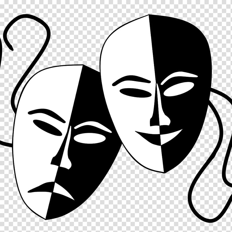 Musical theatre Drama Art , mascara transparent background PNG clipart