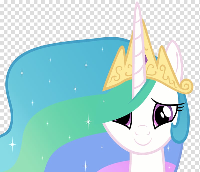 Princess Celestia Pony Animation, unicorn face transparent background ...