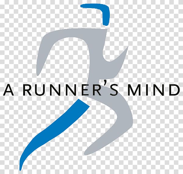 A Runner\'s Mind Logo Running Brand Marathon, 10k Run transparent background PNG clipart