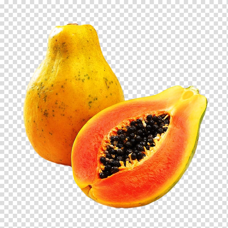 Papaya Orange juice Fruit, papaya transparent background PNG clipart
