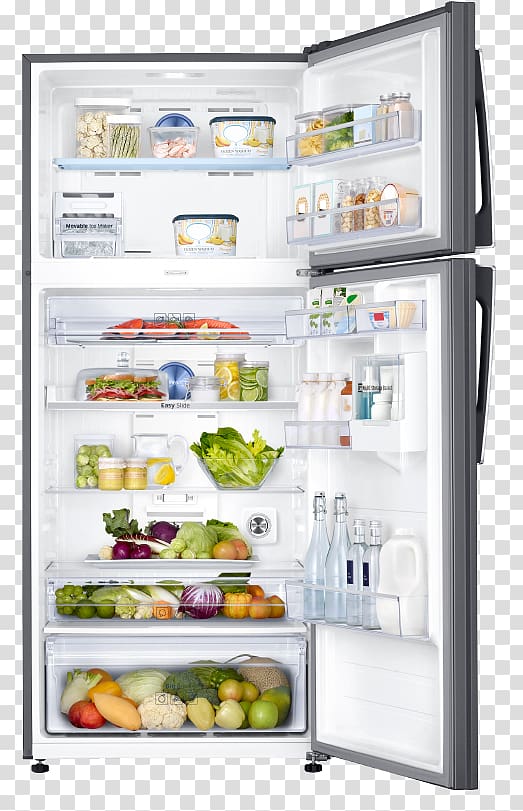 Refrigerator Samsung RT53K6510 Auto-defrost Samsung RT54K6558SL, watermelon juice transparent background PNG clipart