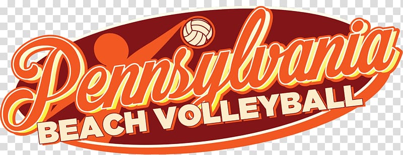 Logo Beach volleyball Pennsylvania Fast food, volleyball transparent background PNG clipart